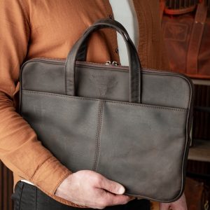Портфель мини, горький шоколад