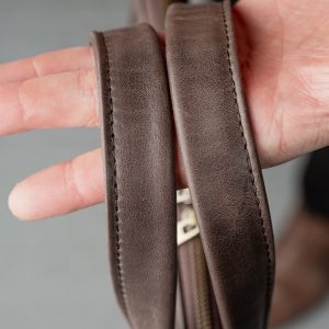 Портфель мини, коричневая слива