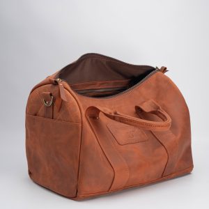 Дорожная сумка 40 см, шоколадный трюфель